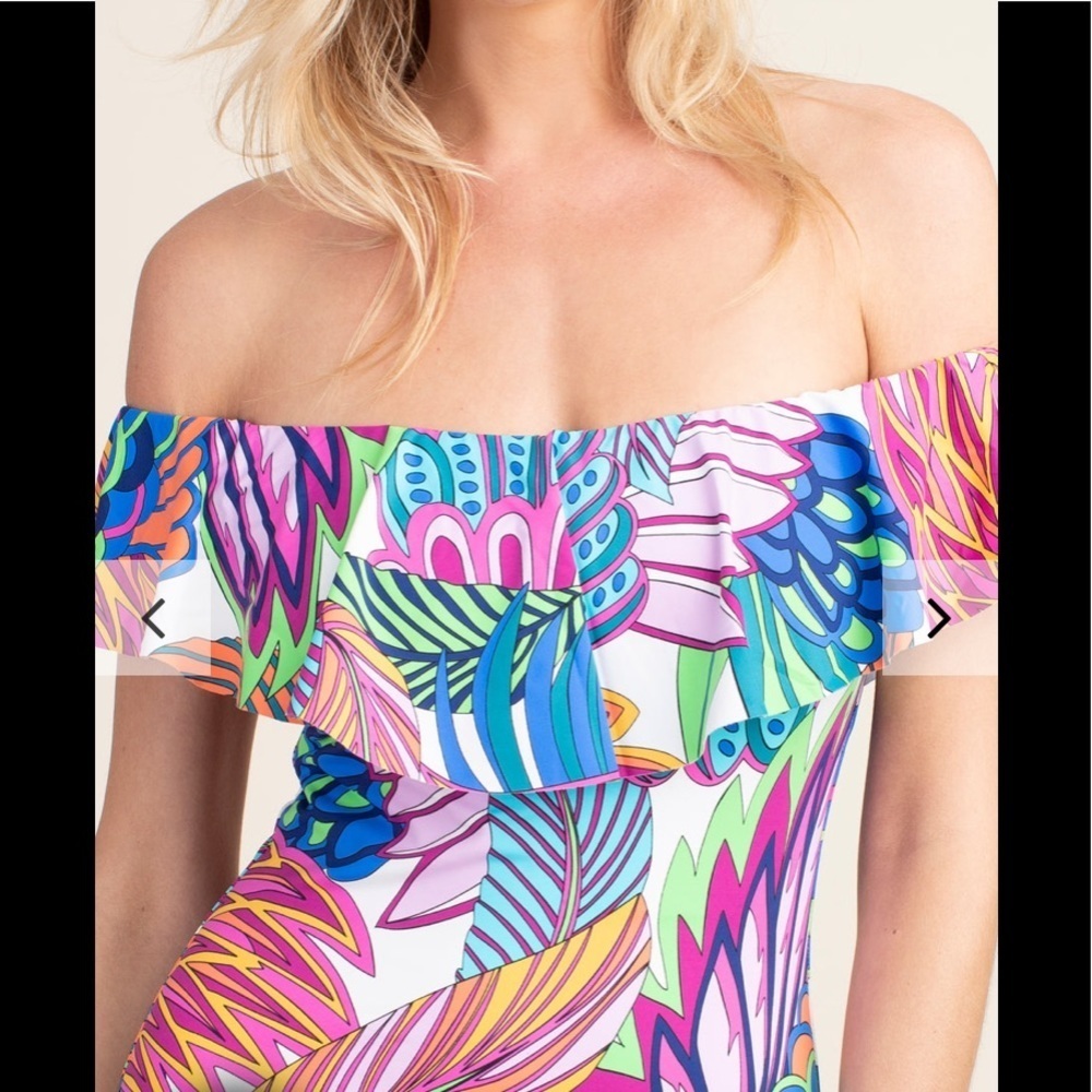 22. Trina Turk Ruffle Swimsuit - Picture 14 of 16